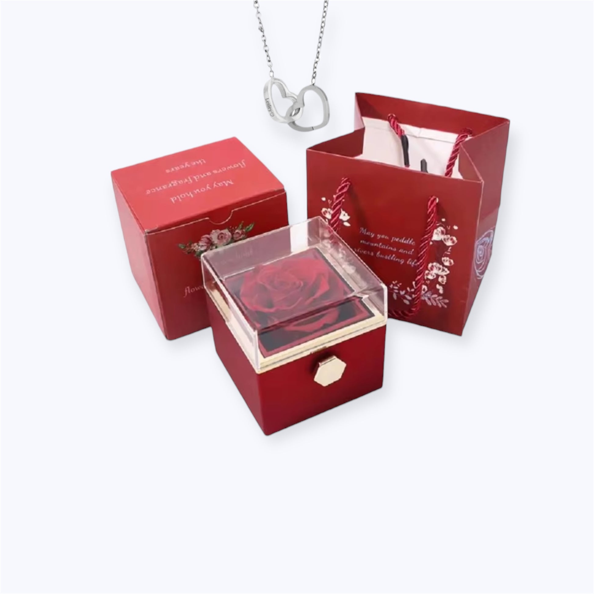 Custom Heart Name Necklace