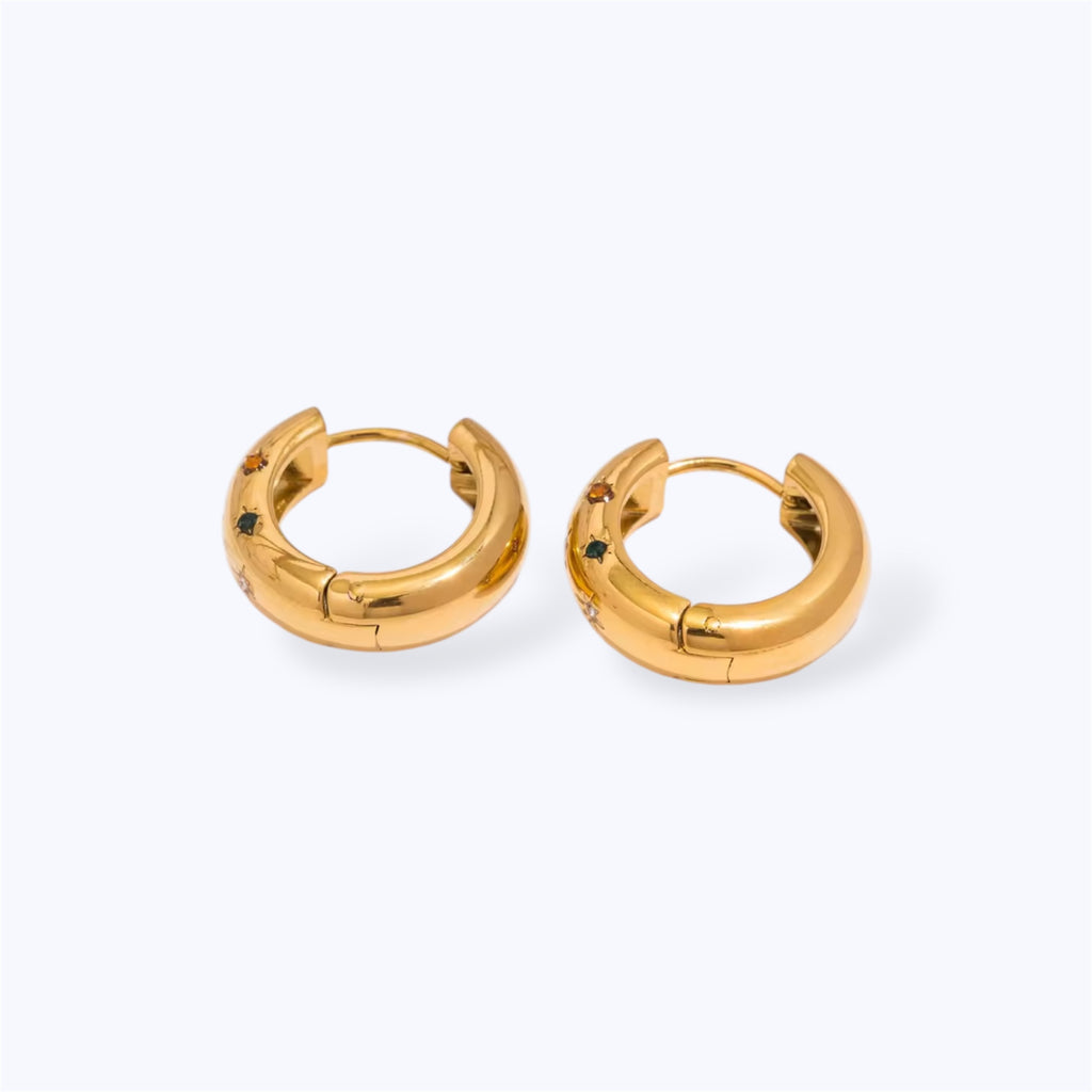 Soléa Gold Hoops