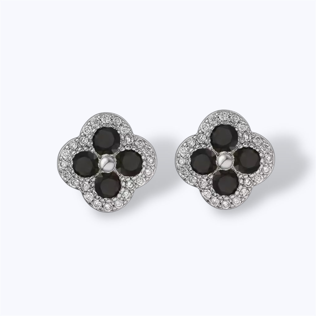 Golden bloom earrings
