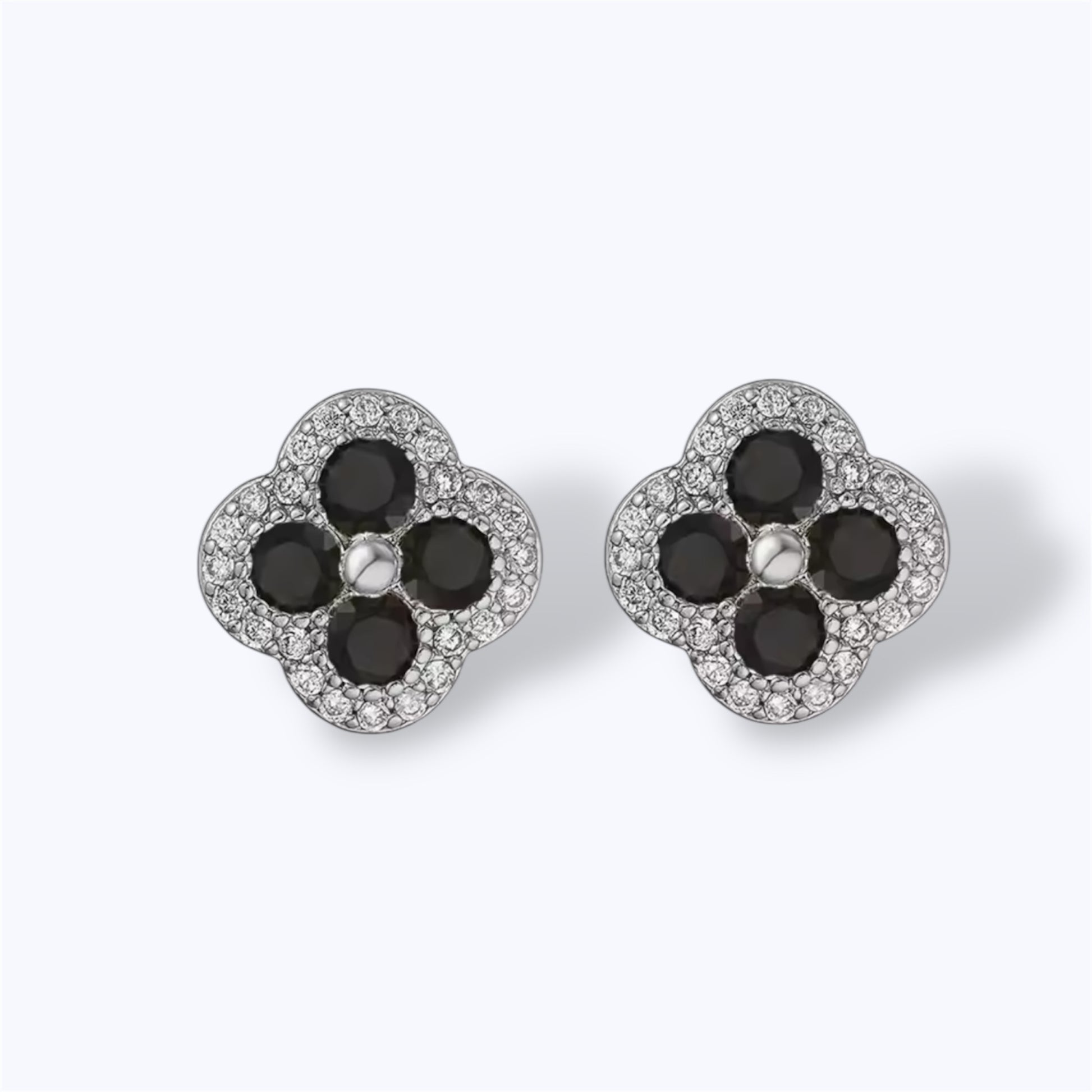 Golden bloom earrings