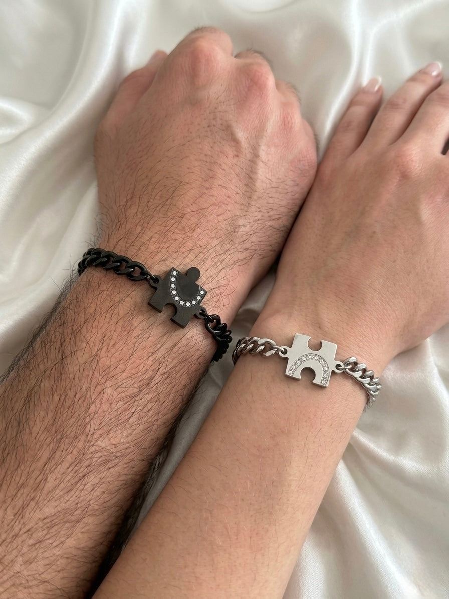 Puzzle peice bracelet