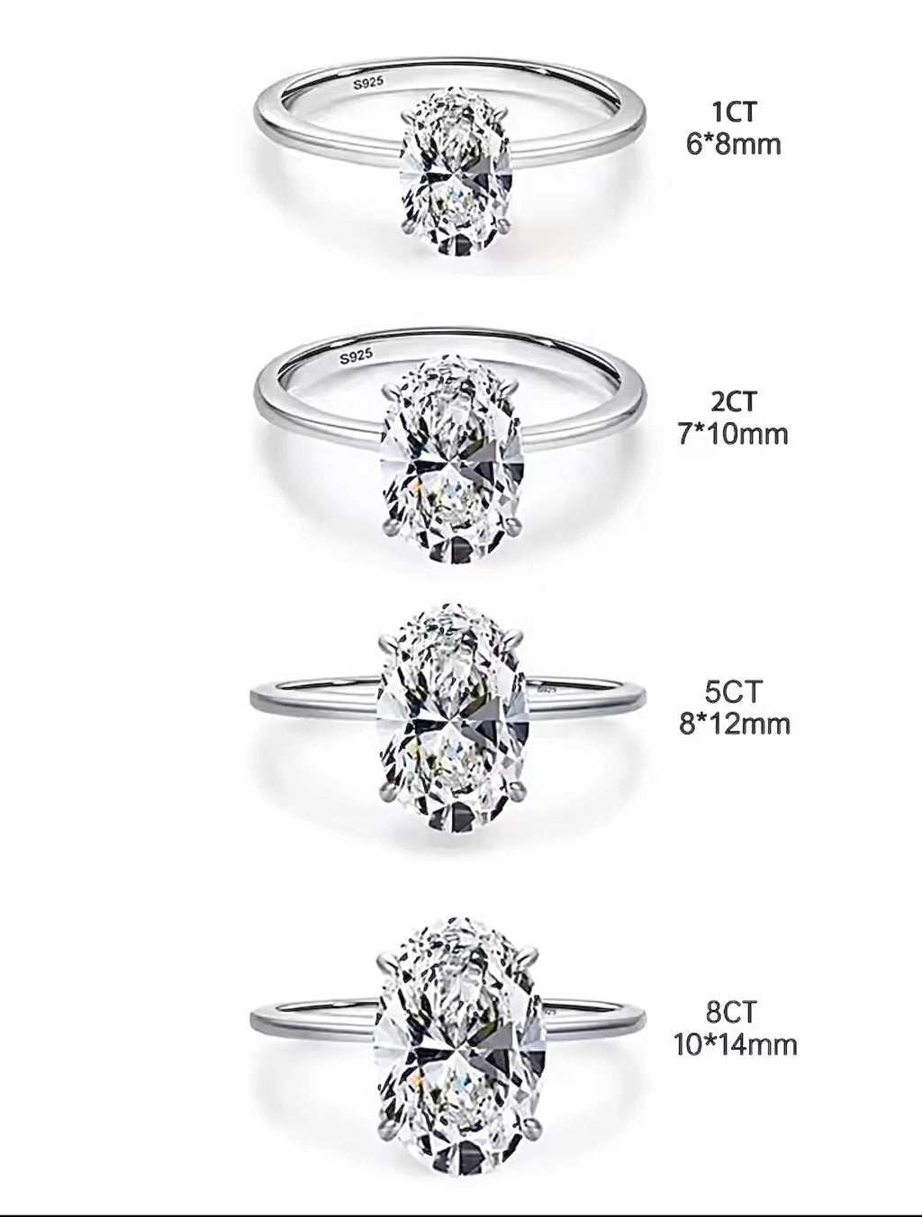 Oval ring