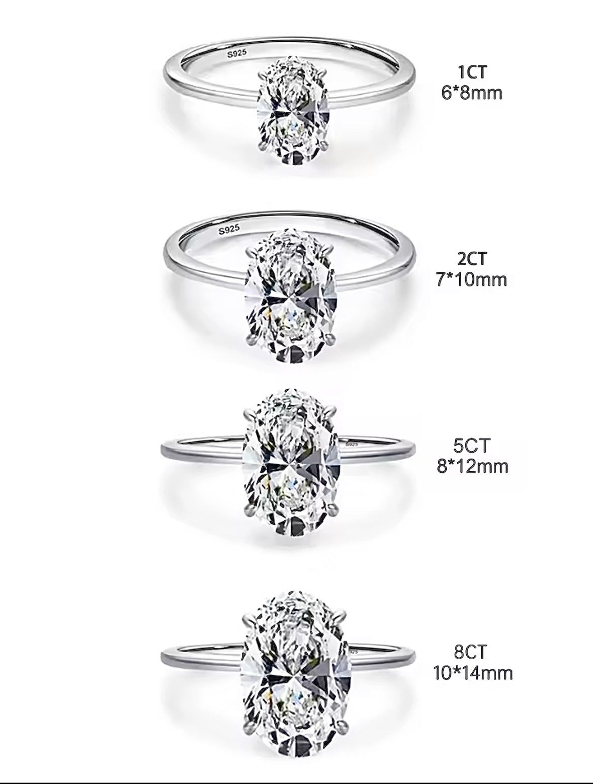 Oval ring