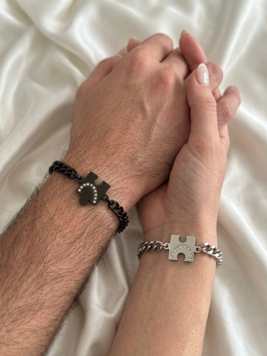 Puzzle peice bracelet
