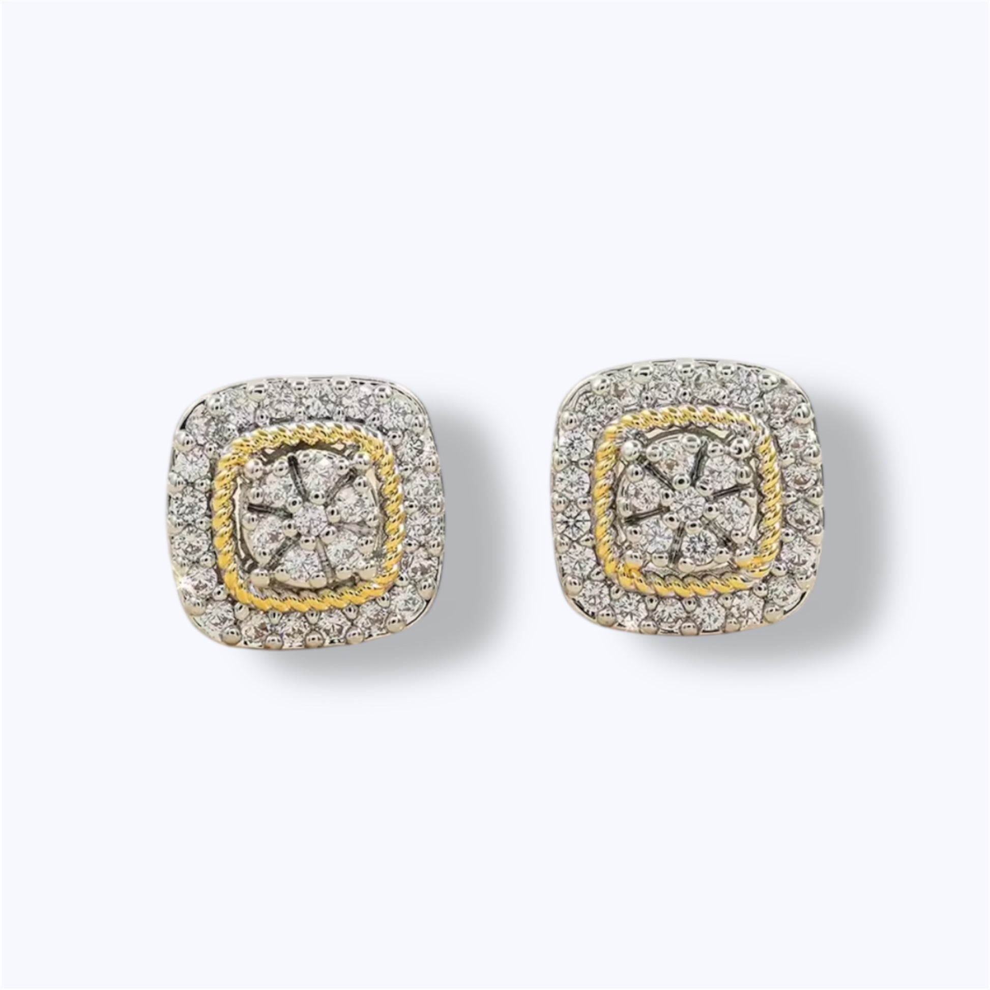 Sugar cube earrings