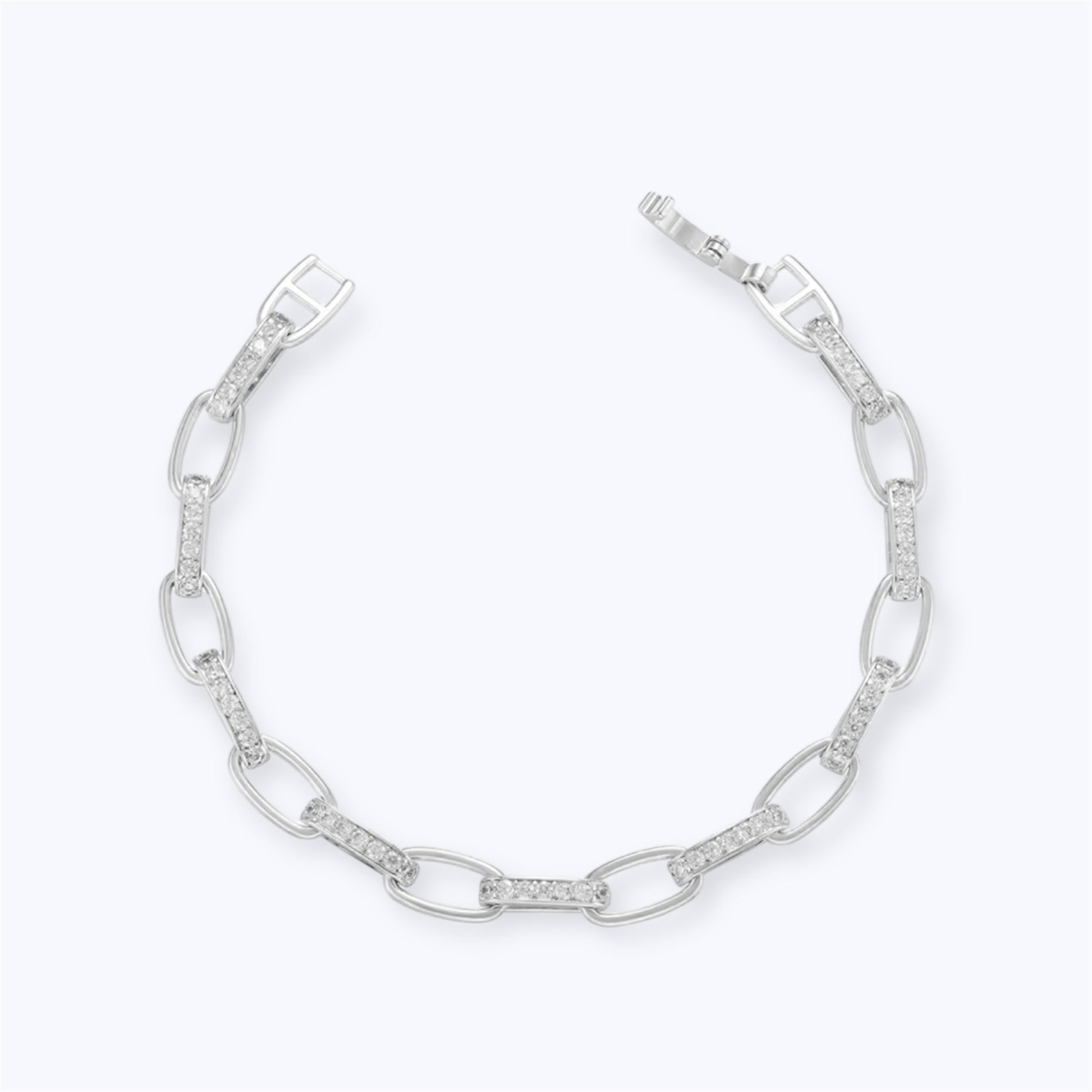 Crystal chain bracelet