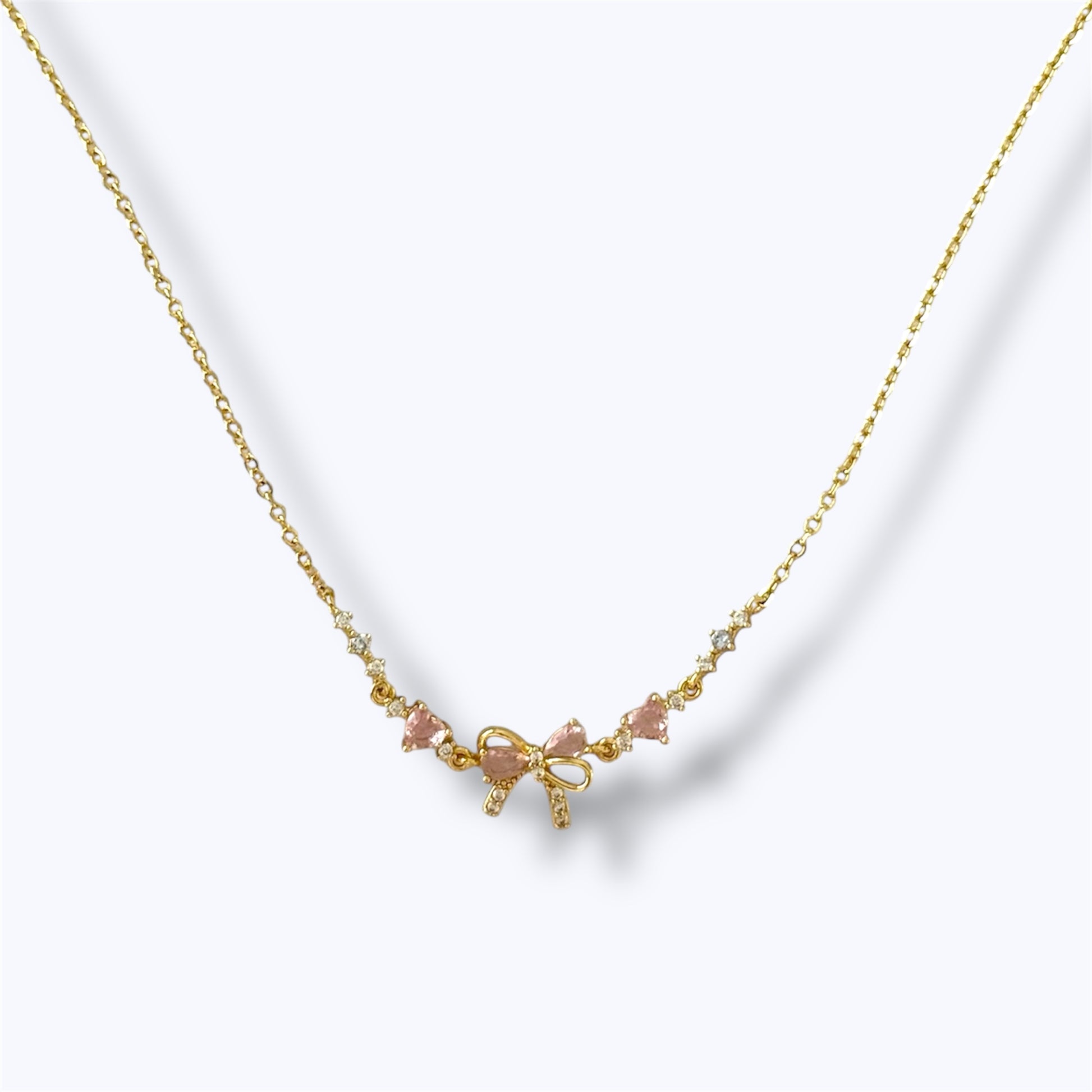 Bow necklace