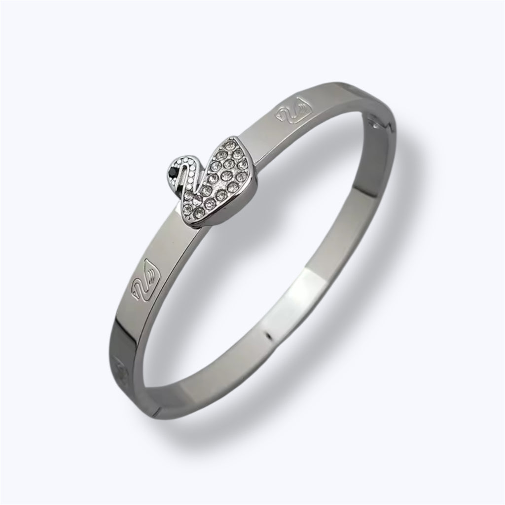 Swan bangle