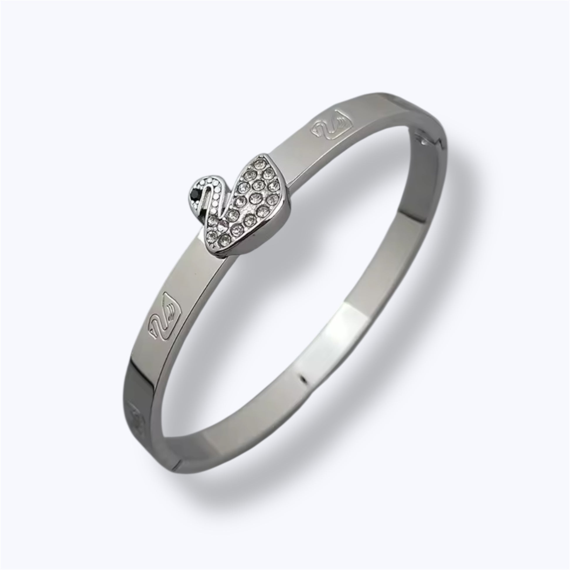 Swan bangle