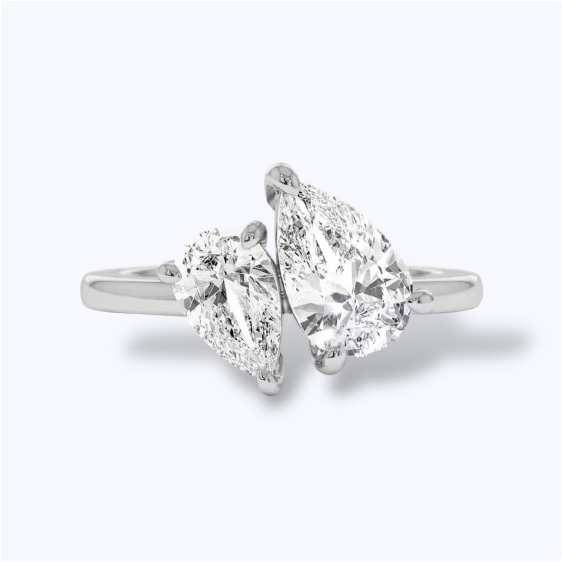 Two stone ring