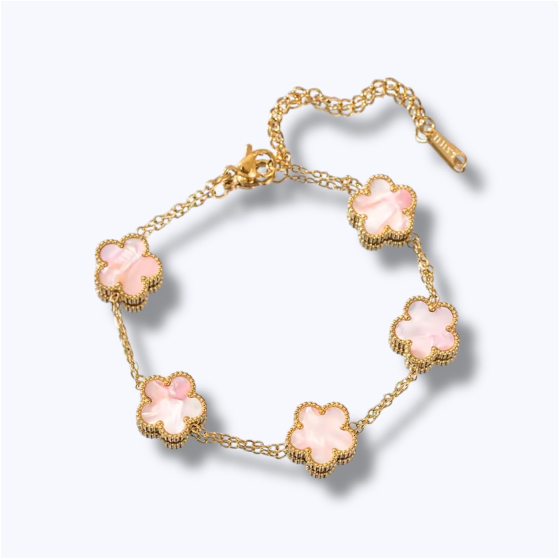 Shine clover bracelet