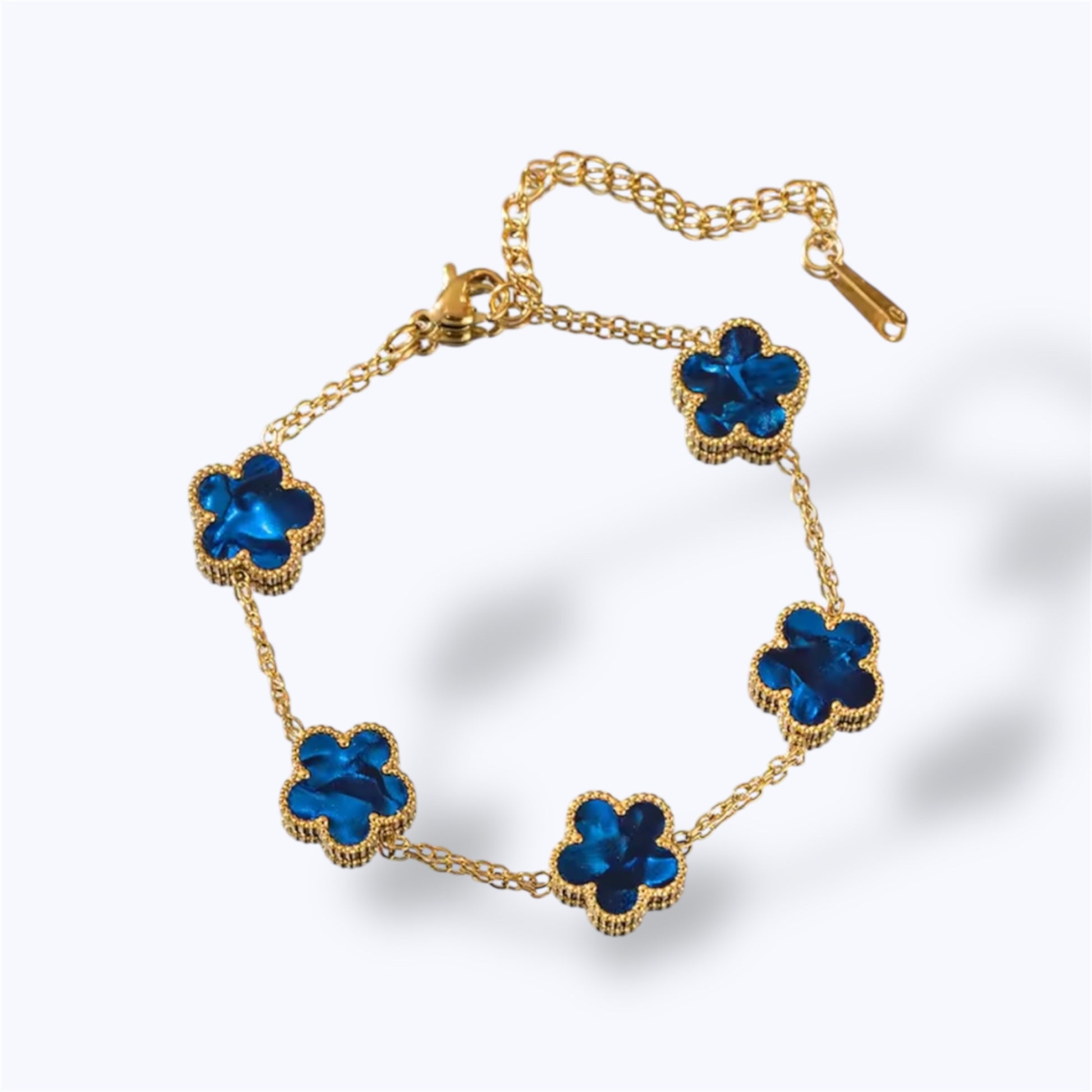 Shine clover bracelet
