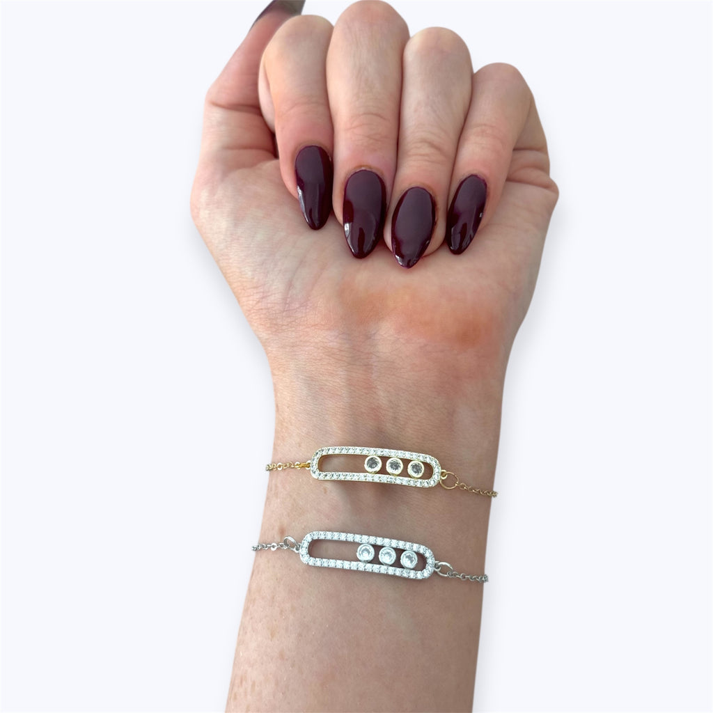 Crystal Bar Bracelet