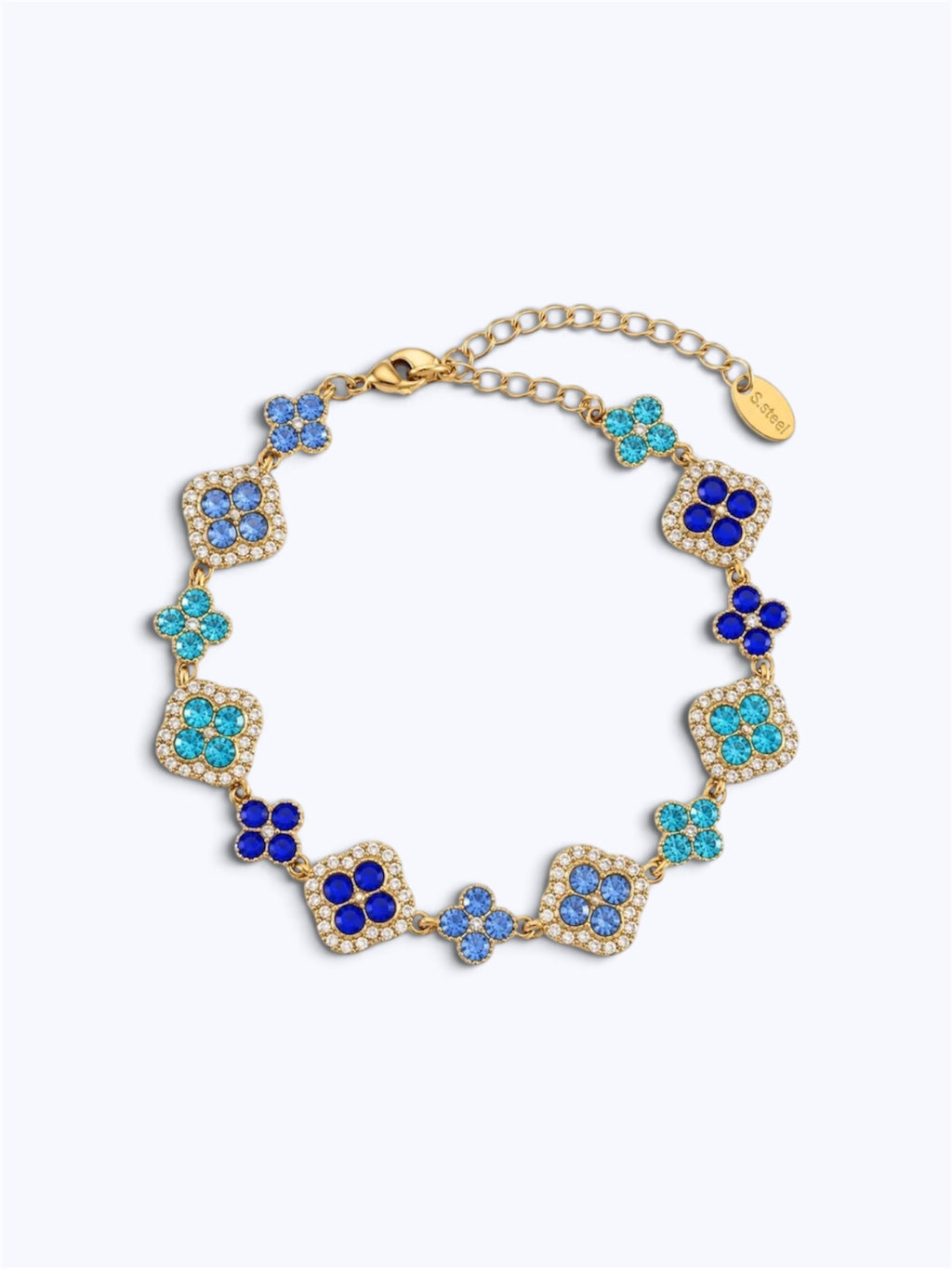 Motif blue bracelet