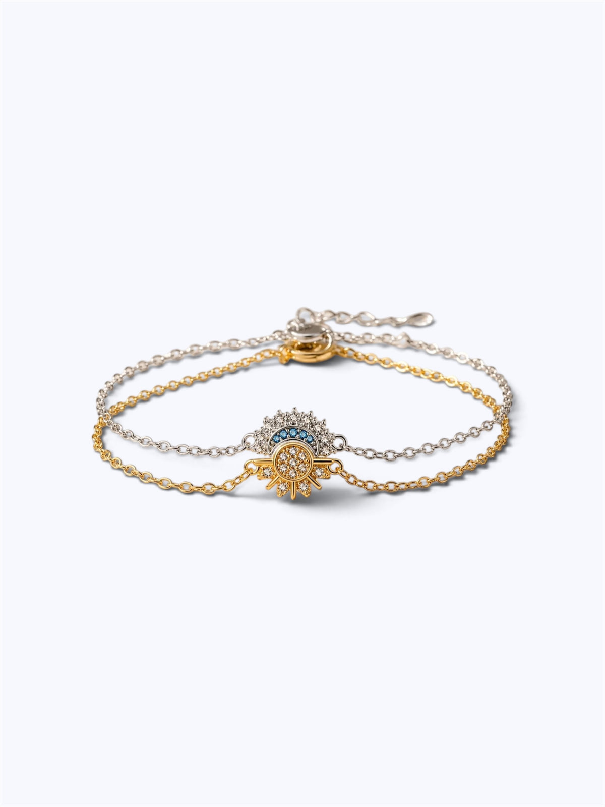 Sun & moon bracelet