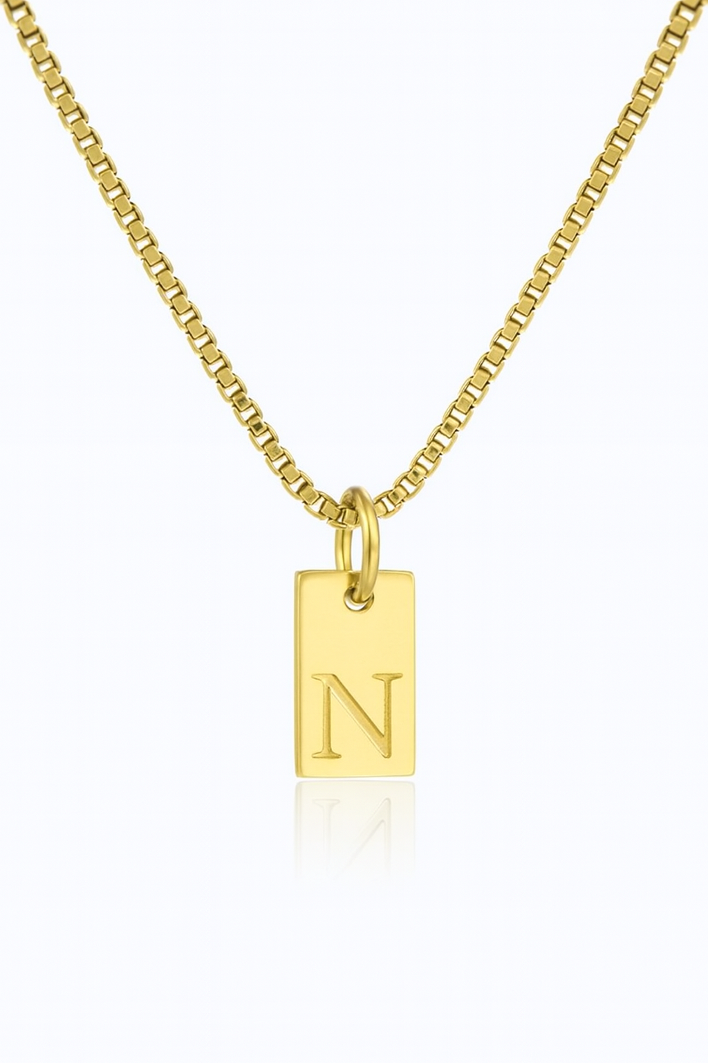 Nysa Initial necklace