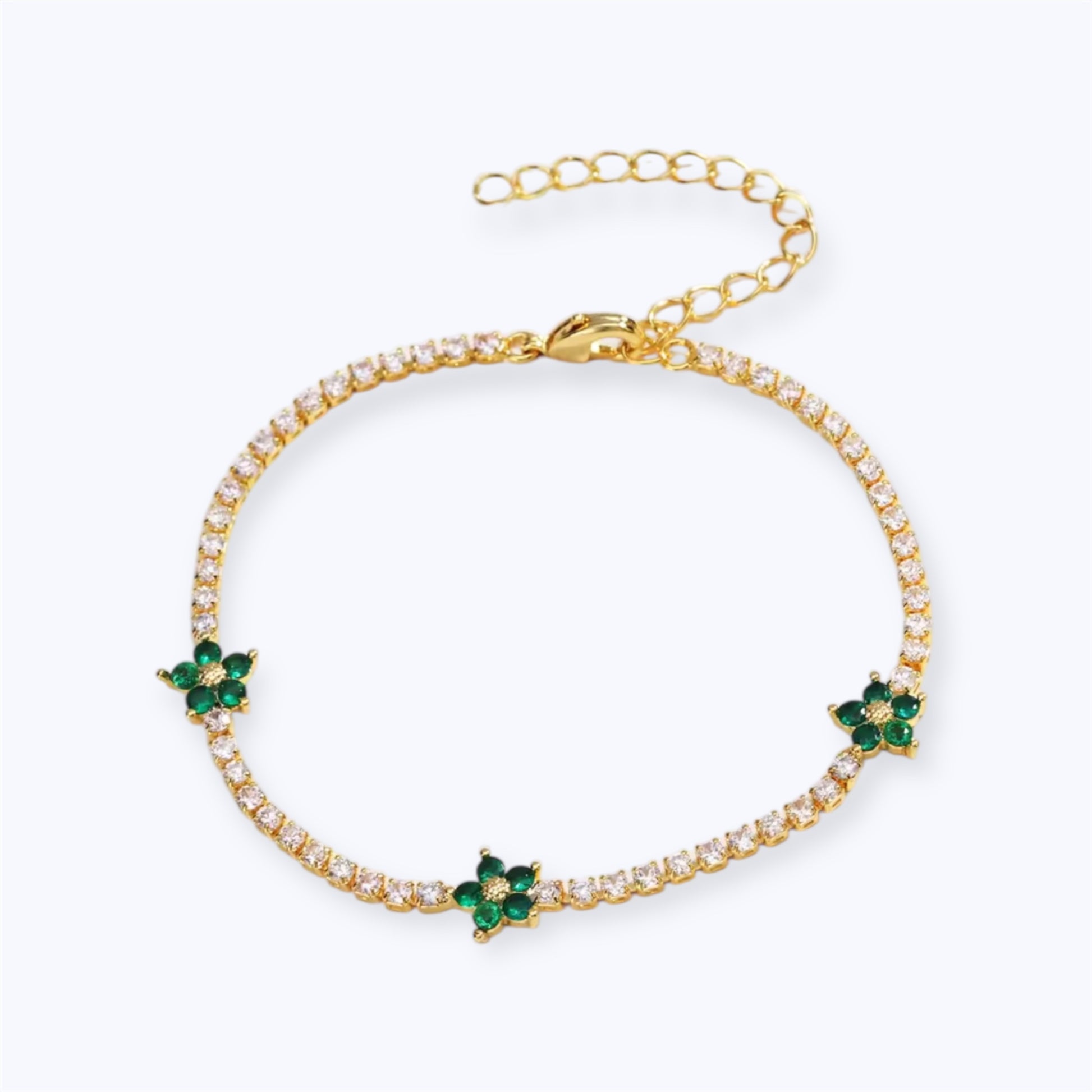 Floral bracelet